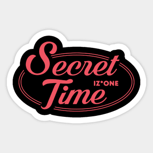 Izone Secret Time Sticker